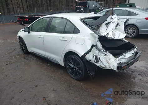 2023 Toyota Corolla Se z USA, uszkodzony, nr VIN JTDS4MCE2PJ100228